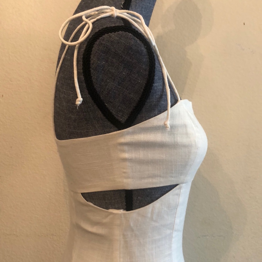 White midi dress - Picture 4 of 5